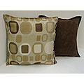 Sherry Kline 18-inch Metro Taupe Pillows (Set of 2)