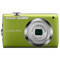 Nikon Coolpix S3000 Green 12MP Point and Shoot Digital Camera