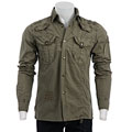 X-Ray Men's Military Shirt