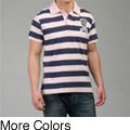 Ditch Plains Men's Stripe Polo Shirt