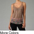 Vera Women's Printed Scoop Neck Tank