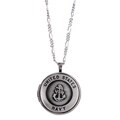 Sterling Silver Wounded Warior Project US Navy Locket Necklace