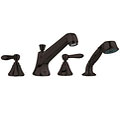 Grohe Somerset Personal Hand Shower Oil Rubbed Bronze Roman Tub Filler