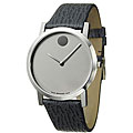 Movado Museum Men's Shark Skin Leather Strap Watch