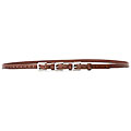 Linea Pelle Women's Three Buckle Leather Belt