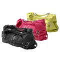 Je Veux Double Handle Studded Handbag