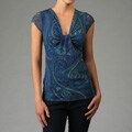 Sweet Pea Women's Twist-front Top