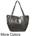 Nine West 'Starla' Large Studded Shopper Bag