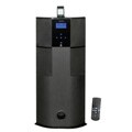 Pyle PHST90IBK 600-watt Black Wood Finish Home Theater Tower Ipod Dock