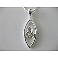 Set of 6 Sterling Silver Celtic Trinity Knot Necklaces (Thailand)