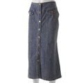 New Gear Women's Missy Classic Denim Skirt