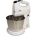 Wolfgang Puck White Hand Stand Mixer (Refurbished)