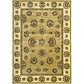 Golden Saga Gold Viscose Rug (7'6 x 9'6)