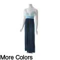 Ci Sono by Adi Junior's Color Blocked Maxi Dress