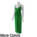 Ci Sono by Adi Junior's Empire Waist Knit Maxi Dress