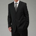 Hugo Boss Men's Navy Pinstripe Wool Suit