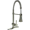 DeNovo Pulldown Brushed Nickel Kitchen Faucet