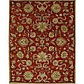 Hand-tufted Delhi Rust New Zealand Wool Rug (5' x 8')