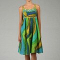 Kaktus Sportswear Women's Beaded Cotton Dress