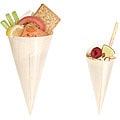 Medium Disposable Wooden Cone (Case of 100)
