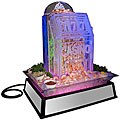 Small Rectangle LED-lit Ice Carving Pedestal