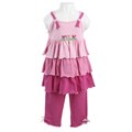 Kids Headquarters Girls' Dress and Leggings Set