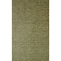 Hand-woven Larkin Green Wool Rug (8' x 10')