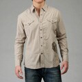 Indigo Star Men's Woven Shirt