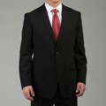 Perry Ellis Men's Black Wool Suit