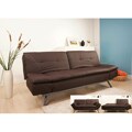 Zentro Leather Convertible Sofa