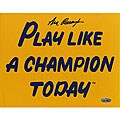 Ara Parseghian 'Play Like A Champion Today' 8x10 Signed Photo