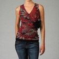 Sweet Pea Women's Surplice Wrap Top