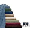 Warmspun Cozy Plush Twin or Full Electric Blanket