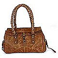 Leather 'Golden Days' Brown Handbag (Mexico)