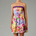 Fashion Spy Women's Floral Strapless Sundress
