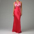 JS Boutique Women's Pink Satin Charmeuse Dress