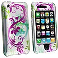 Silver Hot Pink Flower iPhone 3G/ 3GS Case
