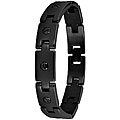 Invicta Elements Men's Black Ion-plated Stainless Steel Bracelet