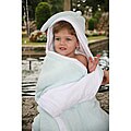 Mia Belle Baby Blue Hooded Bath Towel