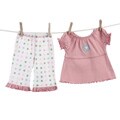 Cloud Mine Newborn/Infant Girl's Dot Outfit