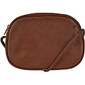 Made in Italy Cristian Leather Small Brown Shoulder Bag