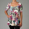 Simply Irresistible Women's Short-sleeve Square Neck Top