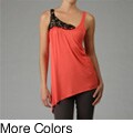 Velvet Heart Women's Asymmetrical Knit Tank