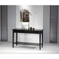 Daphne Contemporary Black Console/ Sofa Table