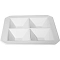 Gourmet Display Prestige Porcelain 4-point Platter