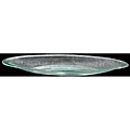 Gourmet Display Deep Oval Glass Bowl