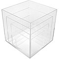 Gourmet Display Clear Cube Set