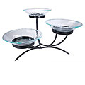 Gourmet Display Tanya Tier with Textured Acrylic bowls