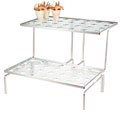 Gourmet Display Strata Metal Double Deck Gastro Cone Holder