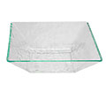 Gourmet Display Medium Textured Acrylic Diamond Bowl